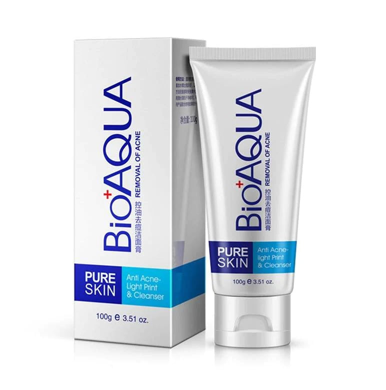 BIOAQUA  Pure Skin Care Removal of Acne Cleanser 100g