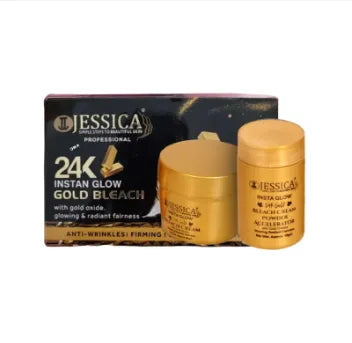 jessica 24k instant glow bleach cream