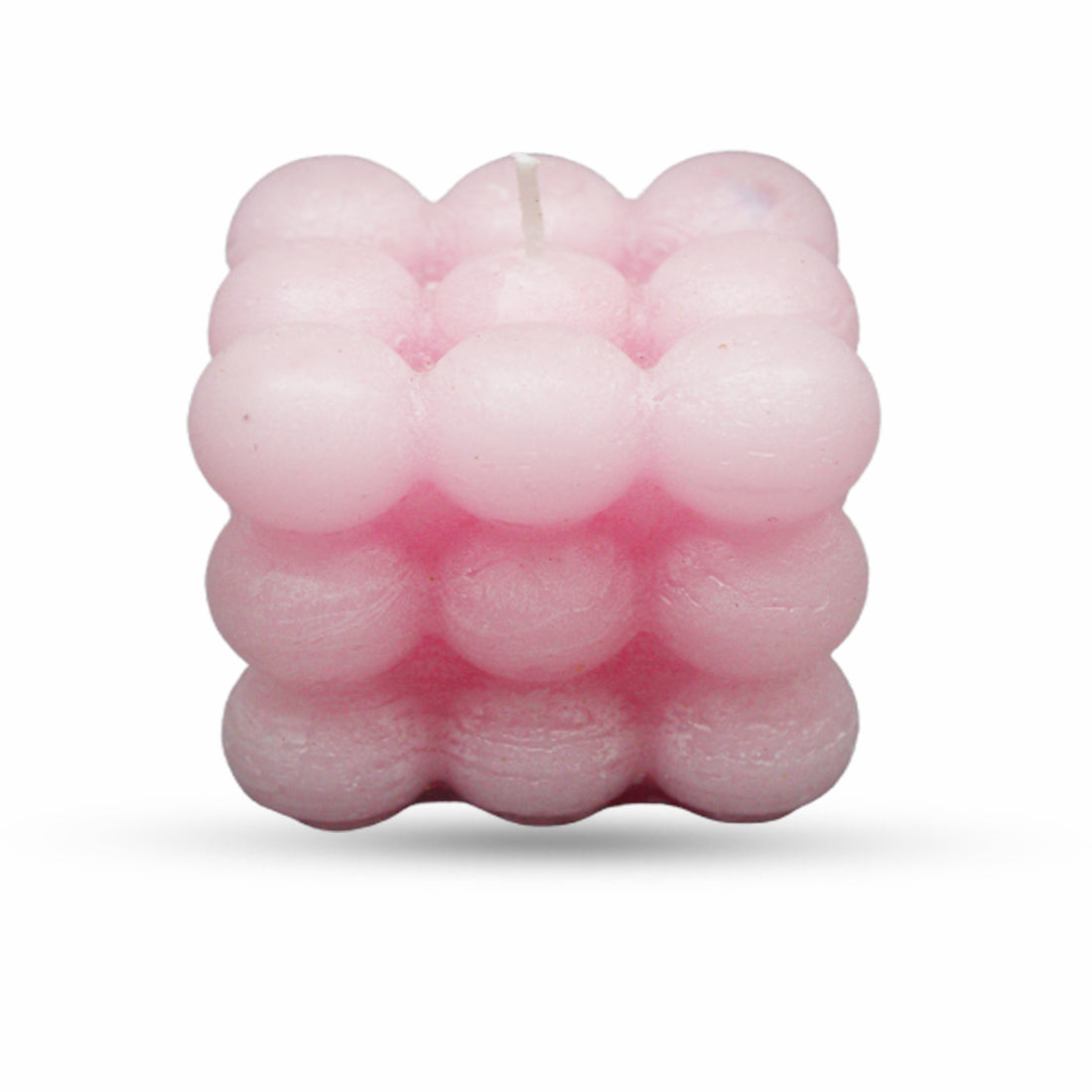 Cube Candle Pink