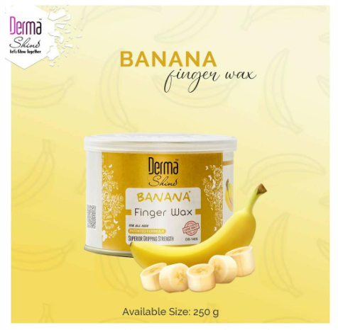 Derma shine finger wax(250g) banana