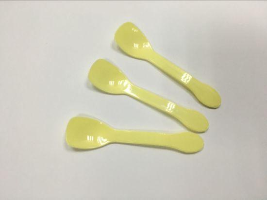 Plastic Disposible Ice Cream Spoon - Pack of 100