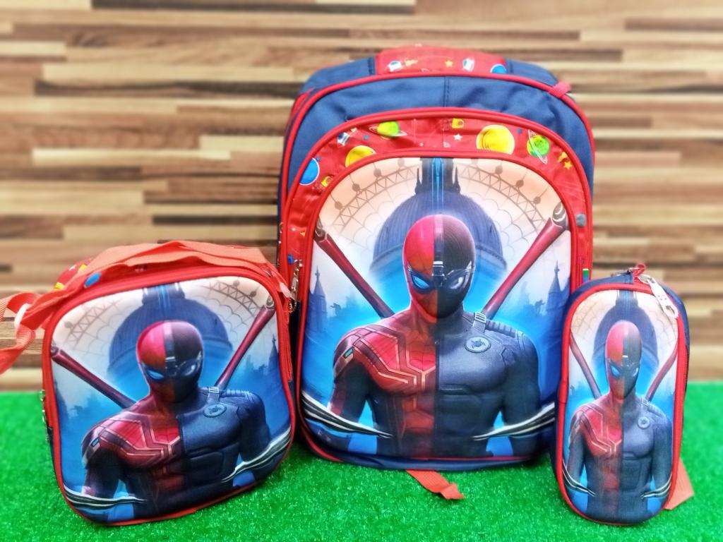 Deadpool School Bag with Multiple Compartments