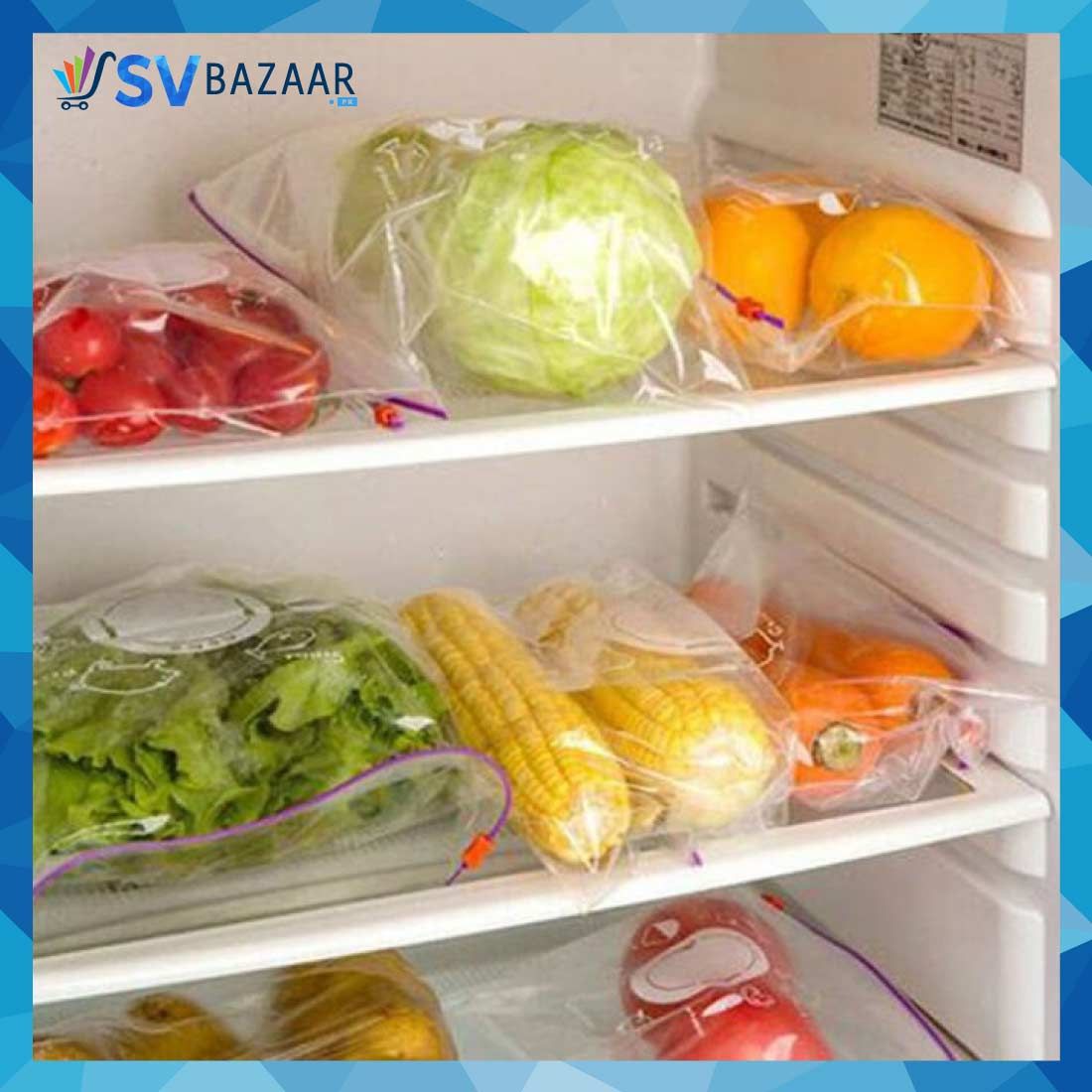 Freezer bag - Slider zip lock bag - Air tight