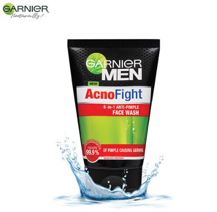 Garnier Men Acno Fight Anti-Pimple Face Wash 100g