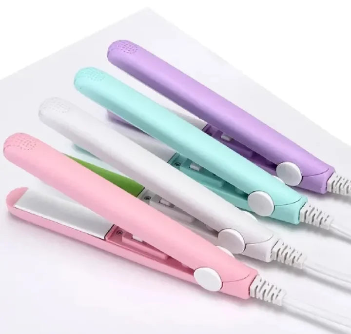 Mini hair straightener portable