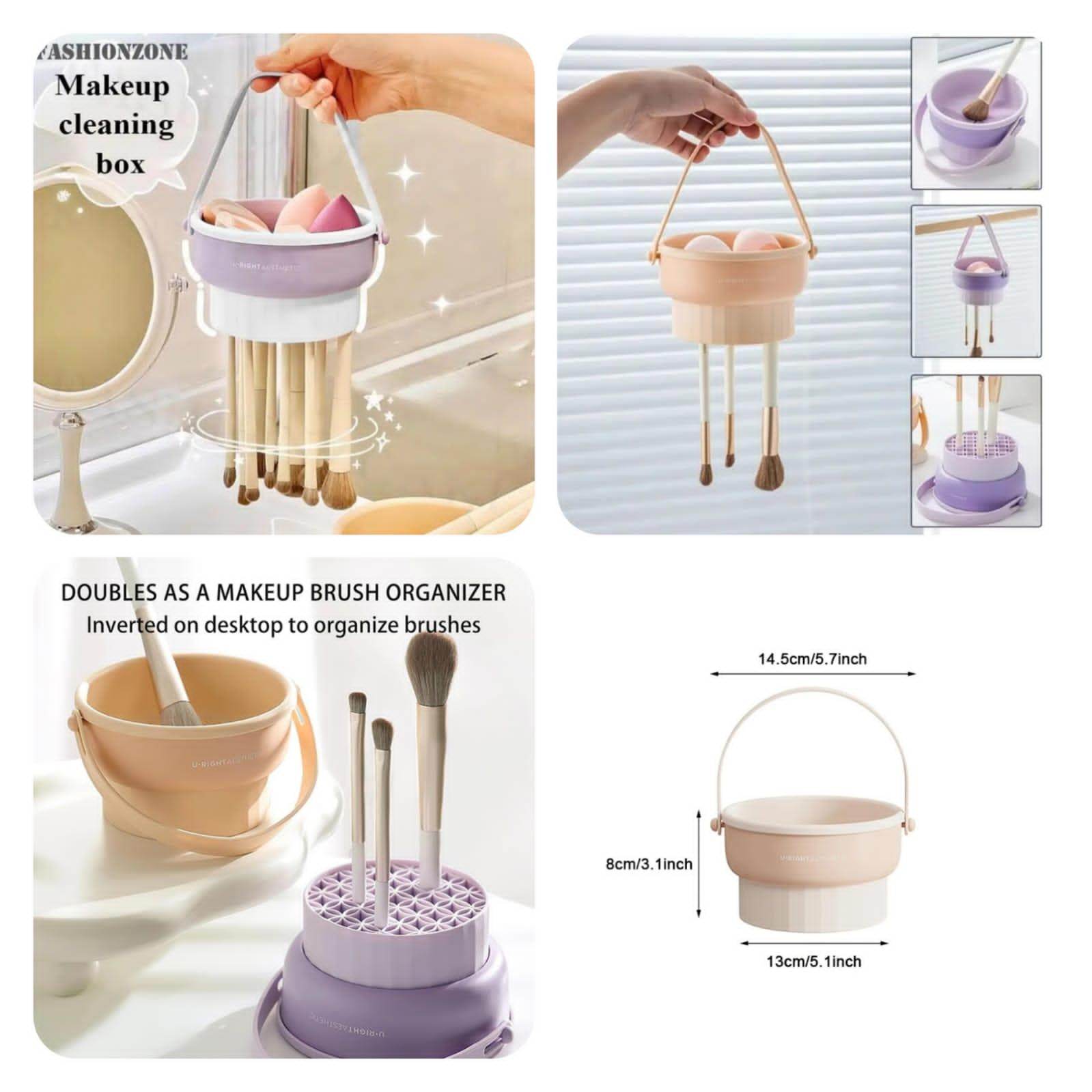 Makeup Brush Organizer - (Box Packing - Random Colours) - SV Bazaar