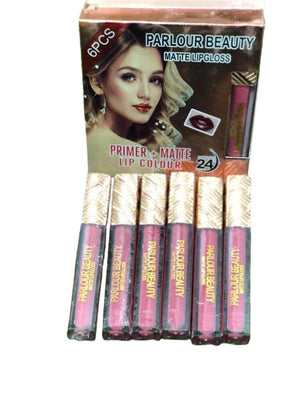 Parlour Beauty Original Matt Lip Glose (6 Pcs Set ) - SV Bazaar