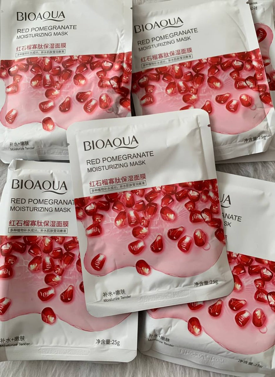 BIOAQUA Red Pomegranate Moisturizing Mask