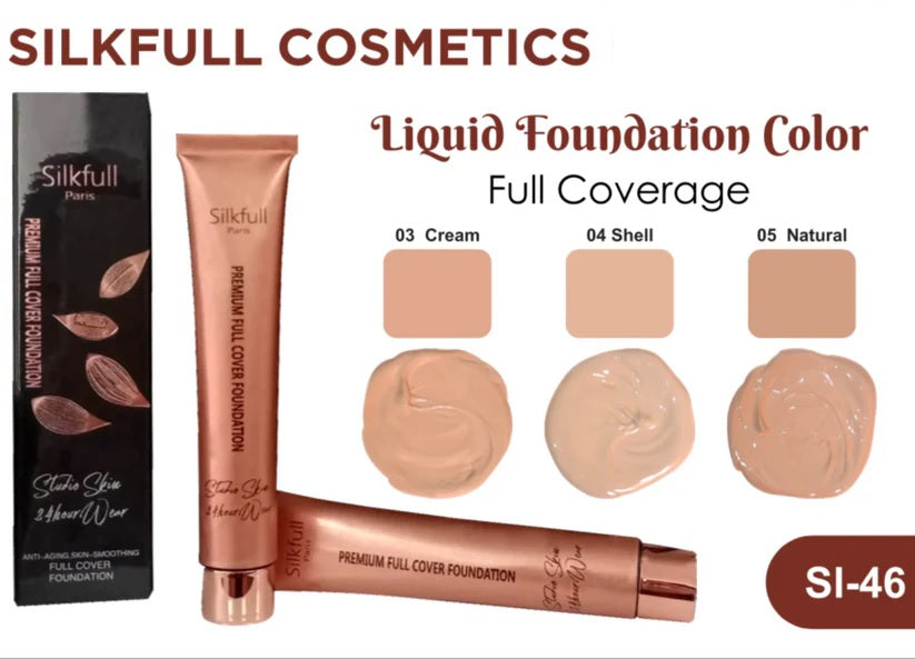 Silkfull Premium Full Cover Foundation