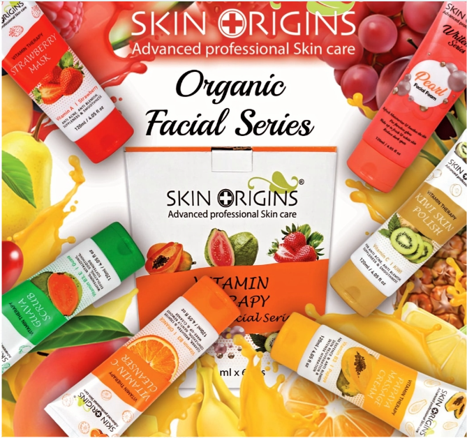 Skin Origins 6 steps kit 120 ml tubes