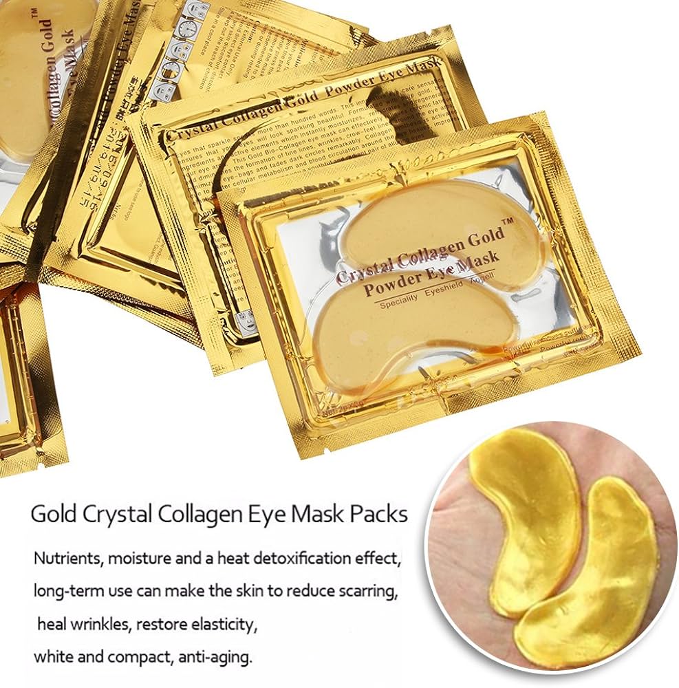 Crystal Collagen Gold Powder Eye Mask