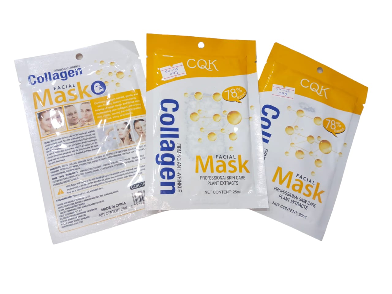 CQK Collagen Firming Anti Wrinkle Facial Mask