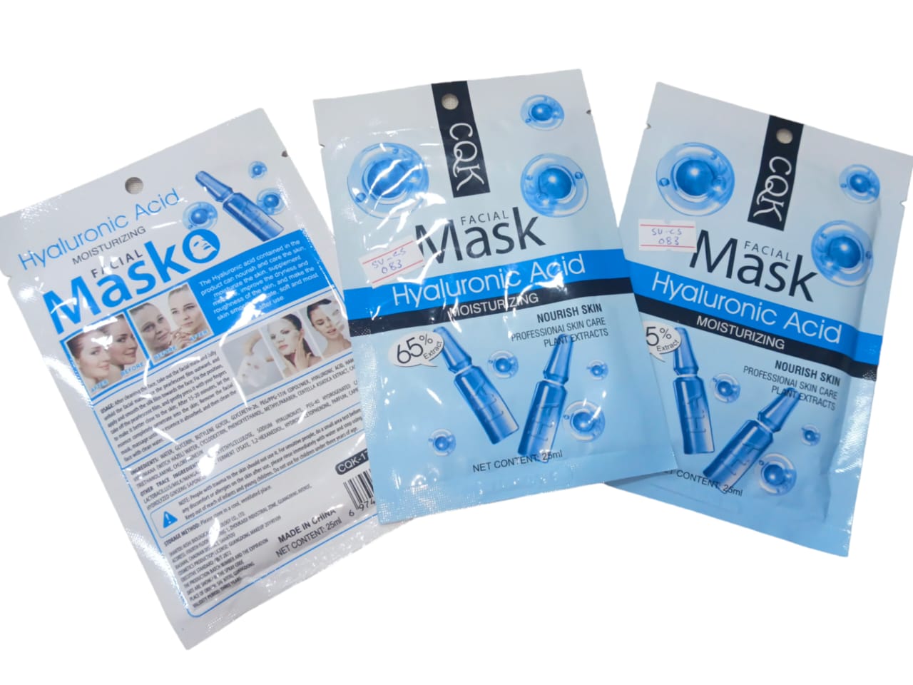 CQK Hyaloronic Acid Moisturizing Facial Mask