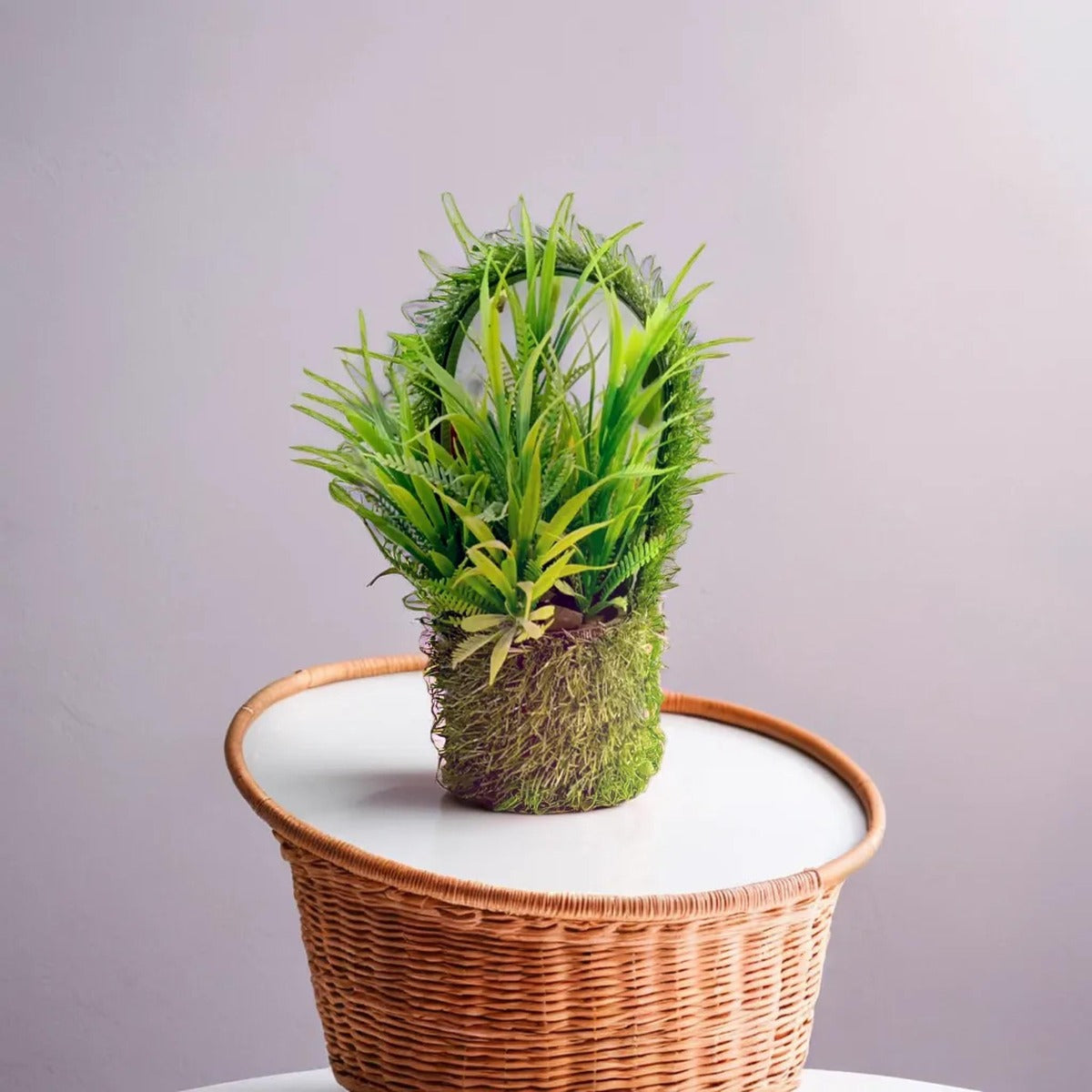 Artificial Green Bonsai With Pot