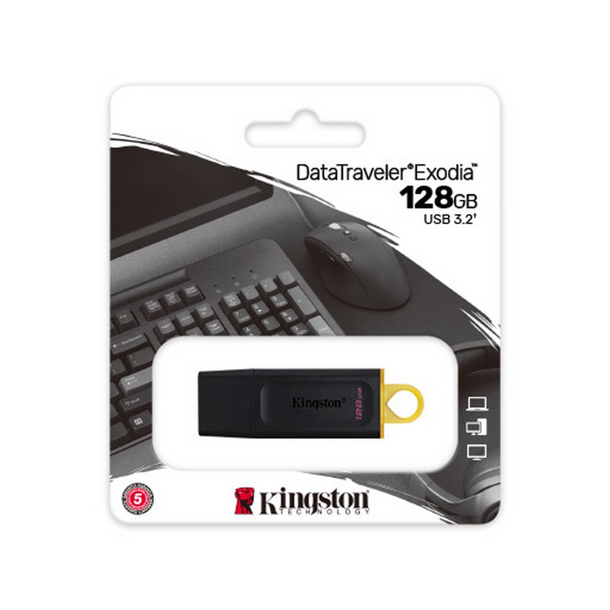 Kingston 128GB DataTraveler Exodia Flash Drive DTX