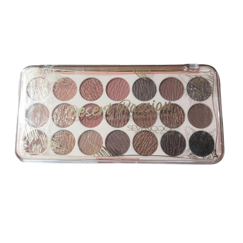 SevenCool Desert Passion Makeup Kit - 21 Colors