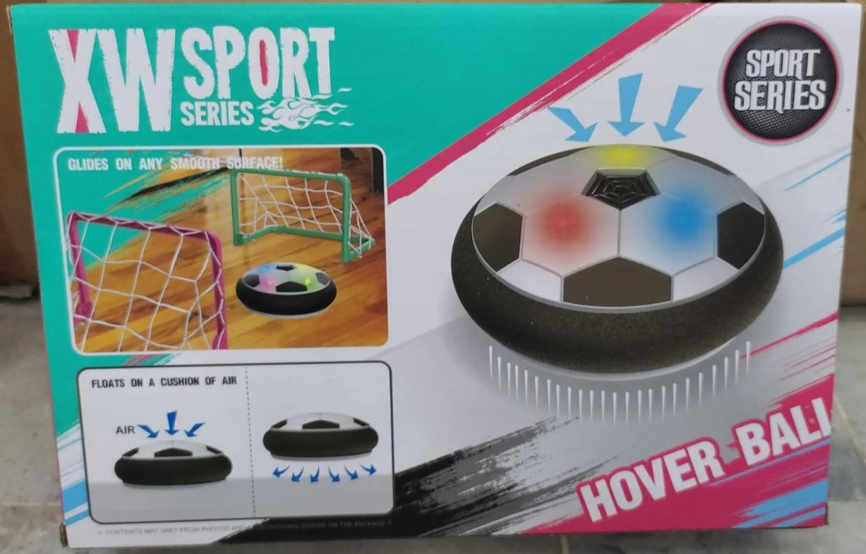 Light Sound Hoverball Hover Ball Air Hockey With Net Stand