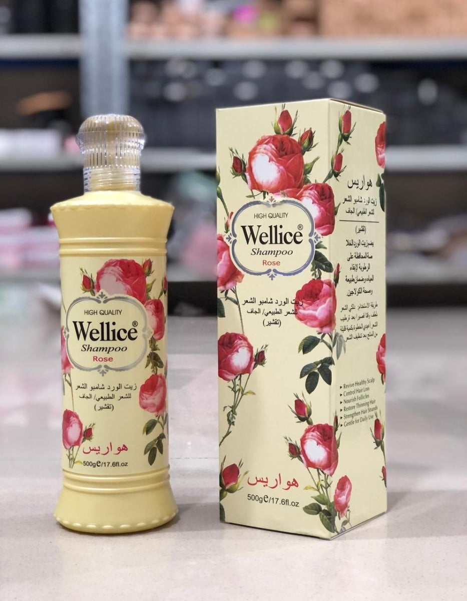 Wellice Rose Shampoo 500g