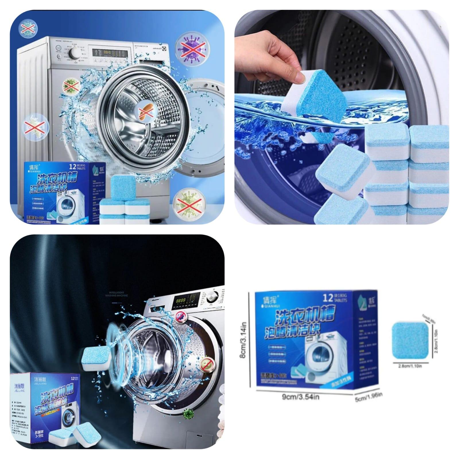 12-Pcs Washing Machine Tablets (Box Packing)