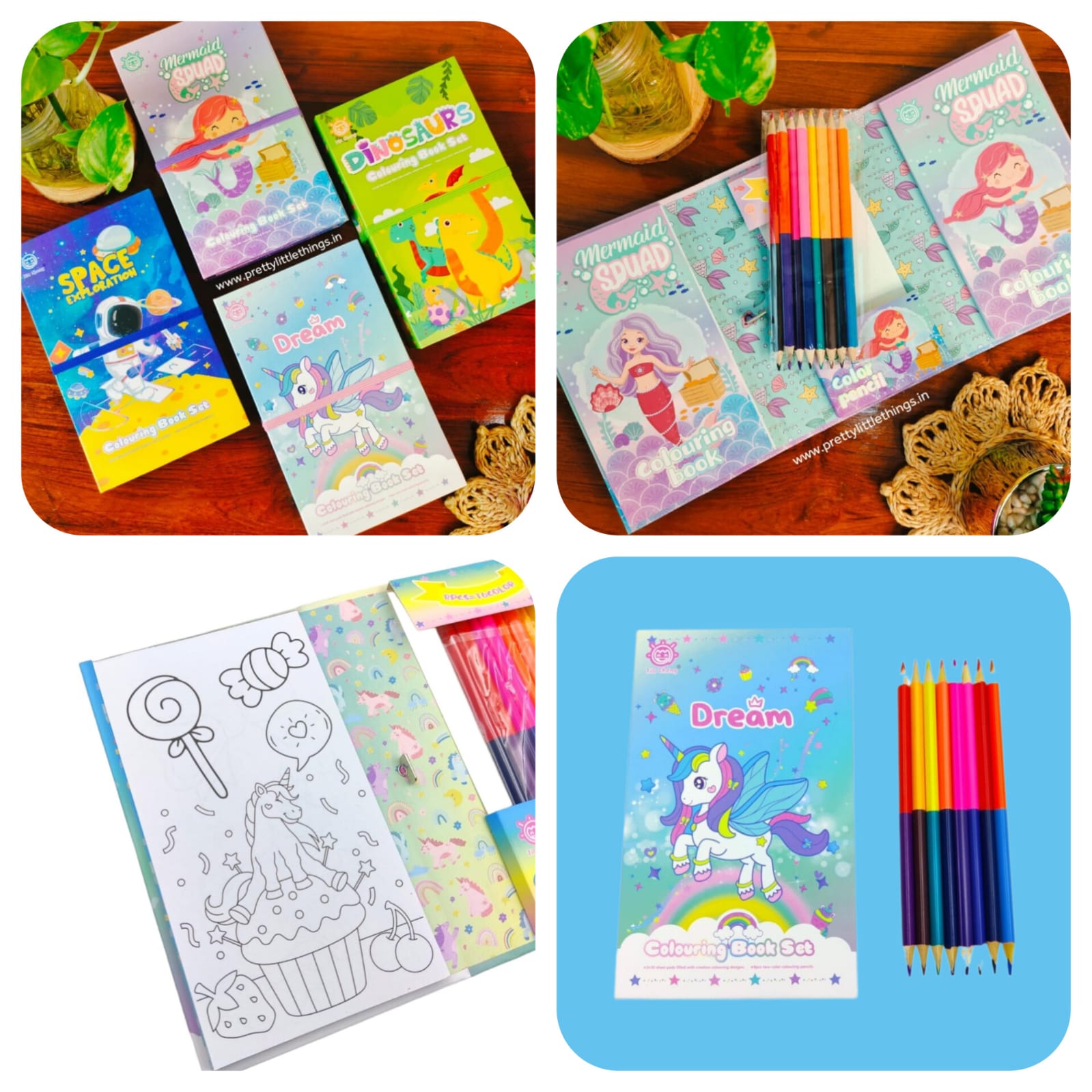 Coloring Book (Available Designs show in Picture)