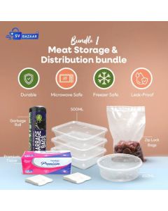 Meat Storage & Distribution Bundle - Complete Kitchen Packing Set