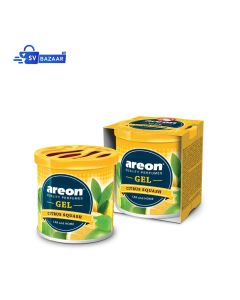Car Air Freshener - Areon Citrus Squash Gel Car Perfume Long Lasting Interior Fragrance