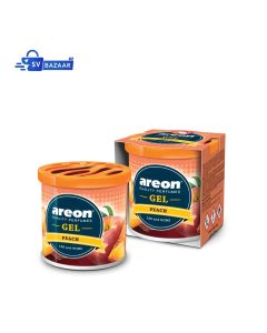 Car Air Freshener - Areon Peach Gel Car Perfume Long Lasting Interior Fragrance