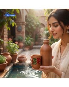 Desi Clay Water Glasses