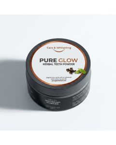 Pure Glow Herbal Teeth Whitening Powder – 100% Chemical-Free Natural Teeth Care1
